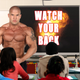 Illustration for article titled Awesome: This Enormous, Muscular Man Has Dedicated His Life To Touring The Country Warning Middle Schoolers About The Dangers Of Messing With Him